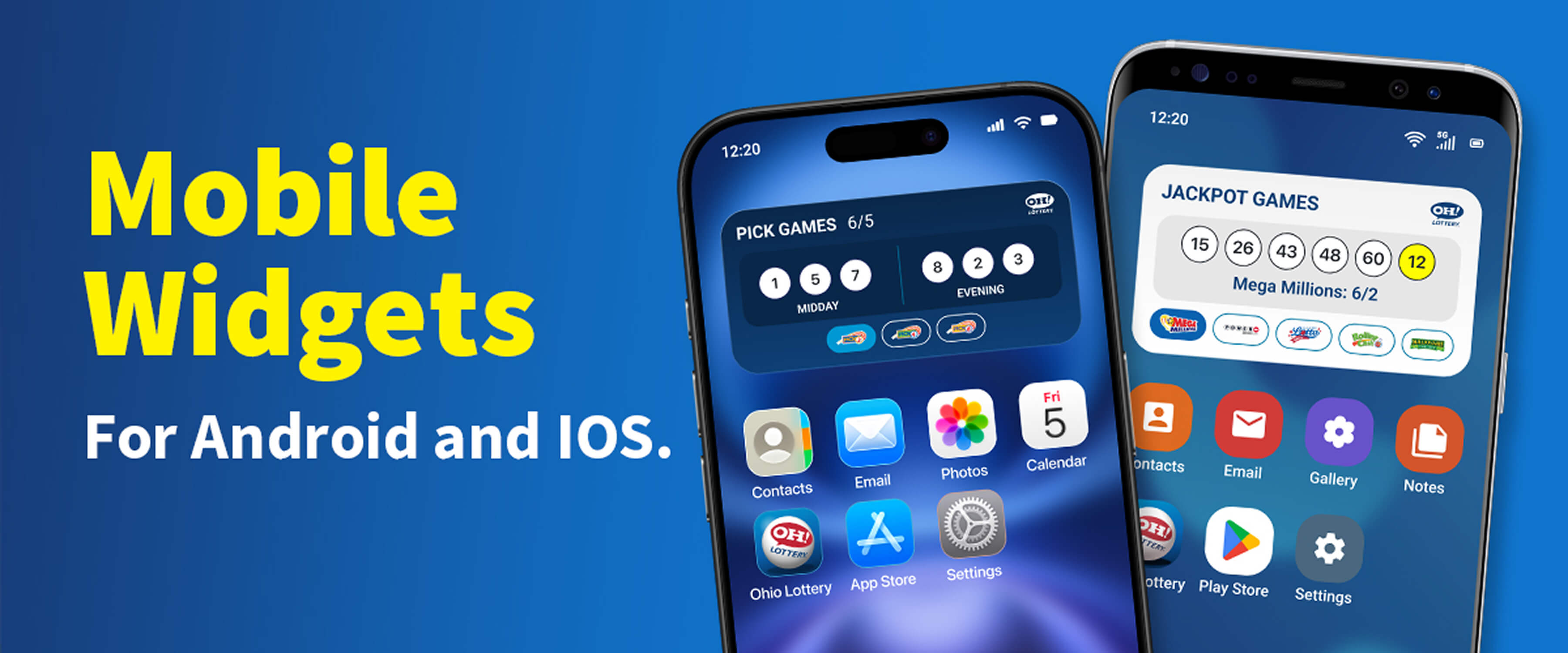 Mobile Widgets for Android and iOS - mobile