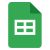 Google Sheets Icon