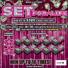 SET FOR LIFE scratch-off ticket