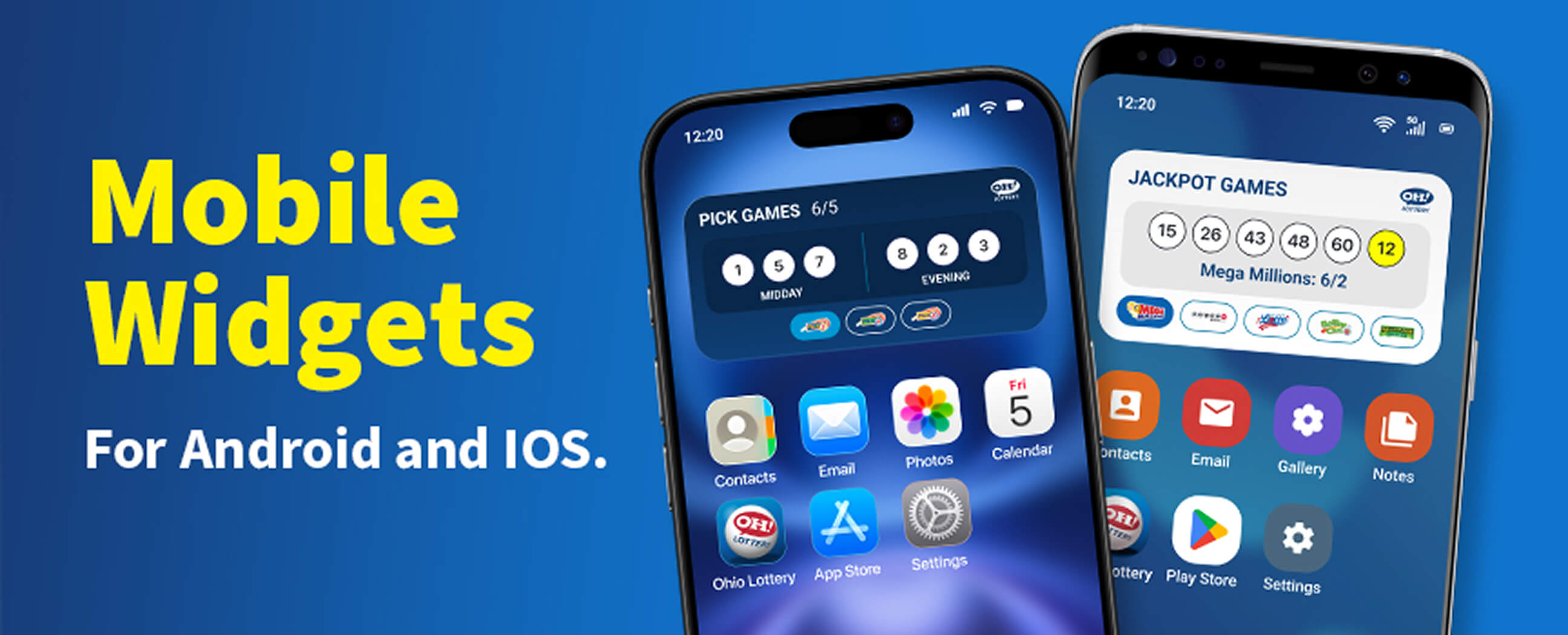 Mobile Widgets for Android and iOS - desktop