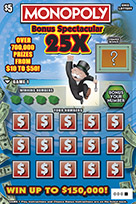 Monopoly Bonus Spectacular 25X