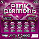 PINK DIAMOND scratch-off ticket