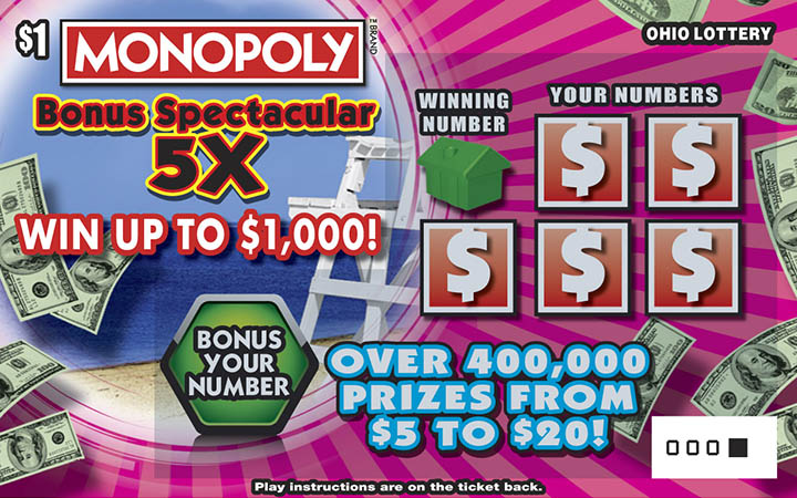 Monopoly Bonus Spectacular 5X